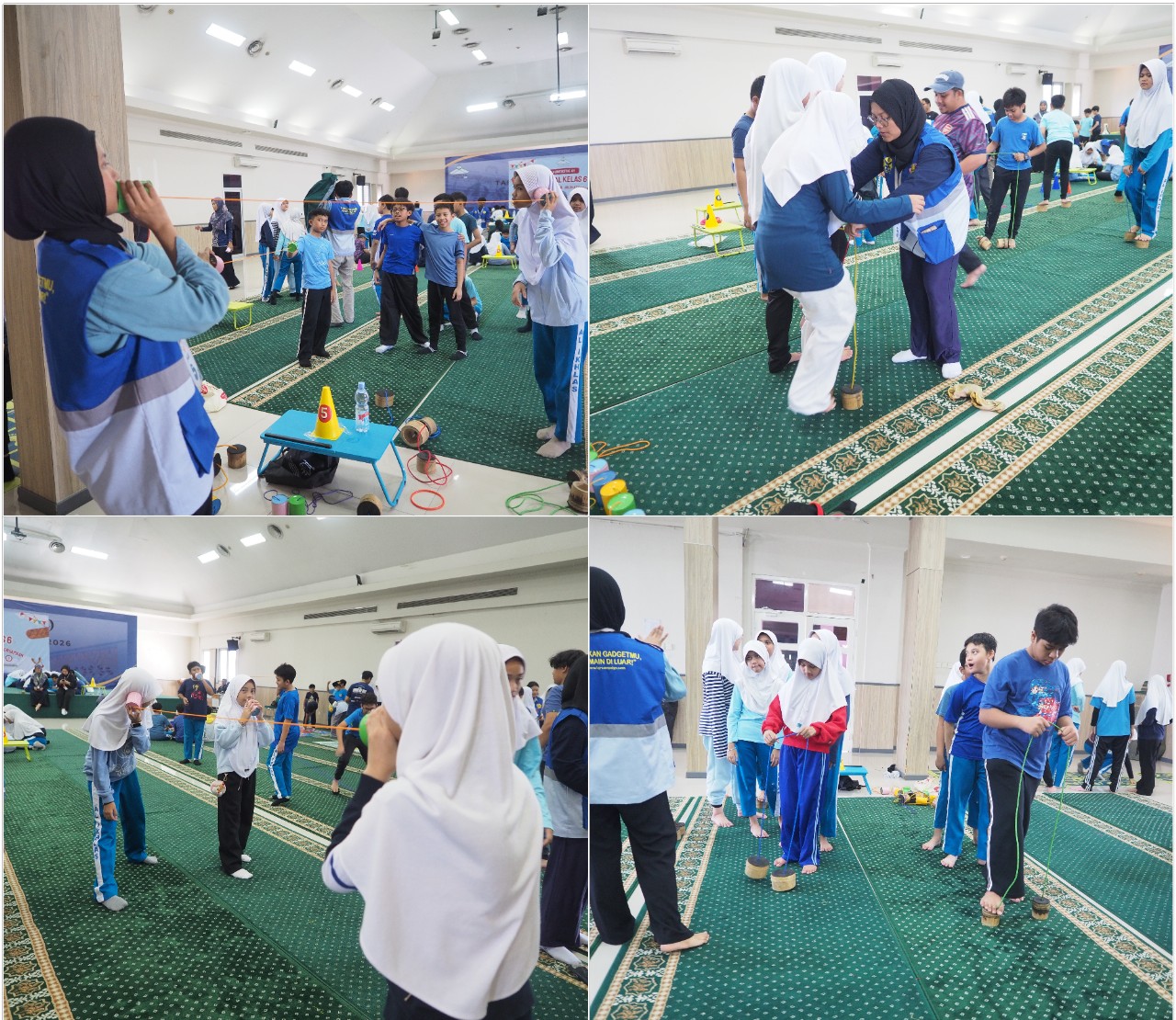 Telepon Kaleng dan Egrang Batok